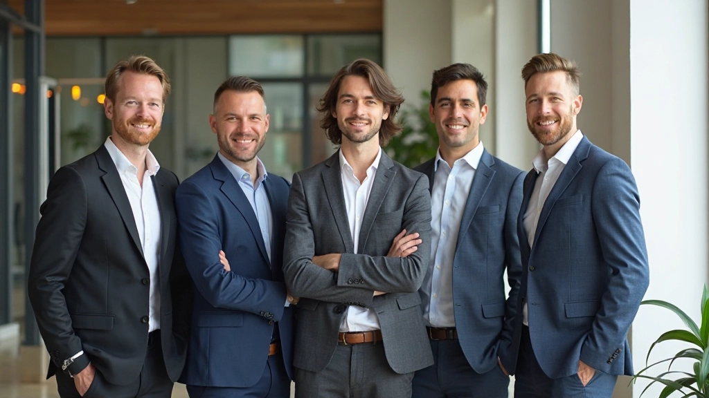 Verschiedene Führungskräfte in kollegialem Gespräch beim strategischen Workshop mit Notizbüchern